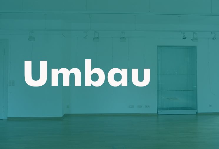Umbau Sonderausstellung